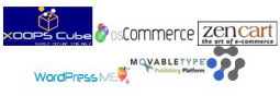 XOOPS、Wordpress、osCommerce、zencart等のCMSが 1アカウントで複数使える大容量サーバーはギガレンタルサーバーしかありません!